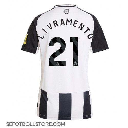 Newcastle United Tino Livramento #21 Replika Hemmatröja Dam 2024-25 Kortärmad